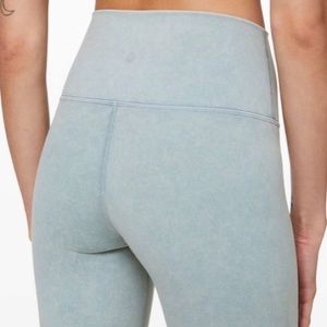 Lululemon Wunder Under High-Rise Crop Snow Washed